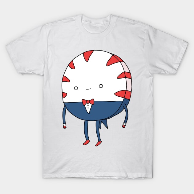 Peppermint Butler T-Shirt by valentinahramov